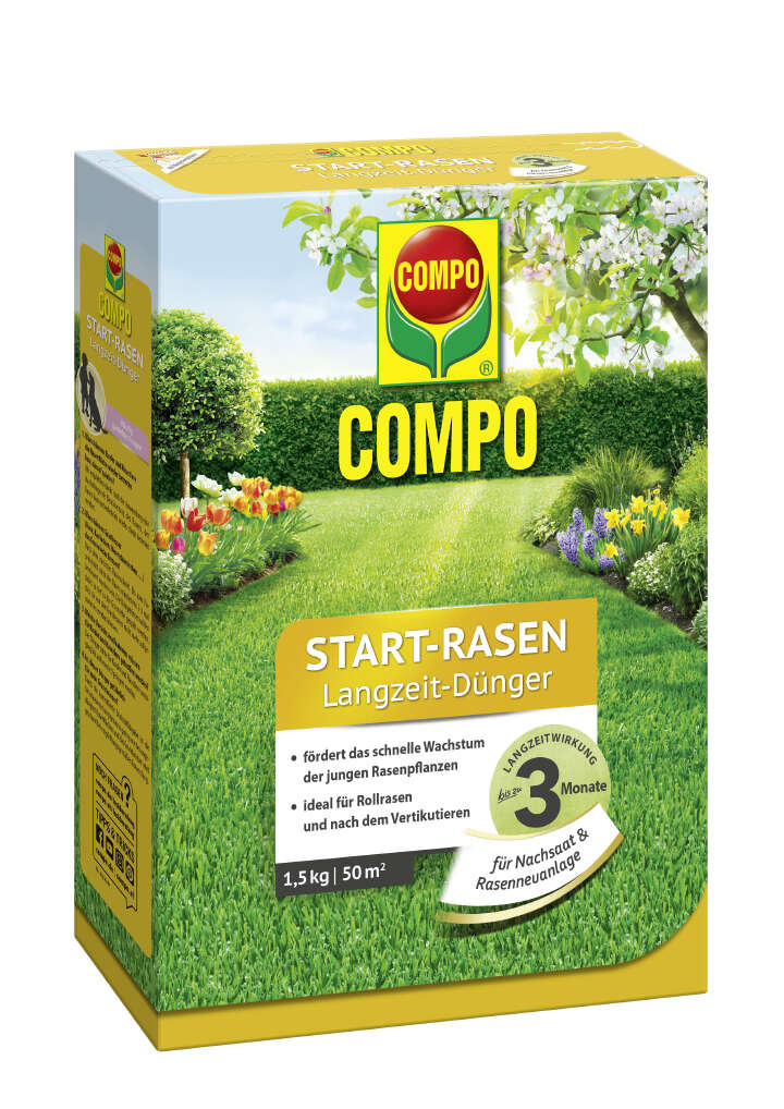 COMPO Start-Rasen Langzeit-Dünger